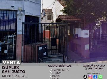 RUS-RUS-11160_2 · Venta Duplex de 2 Ambientes en San Justo