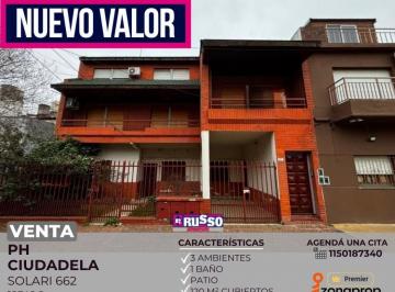 RUS-RUS-11356_2 · Venta de Departamento 3 Ambientes en Ciudadela, Tres de Febrero
