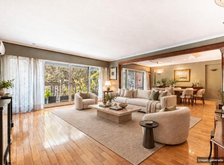 Departamento · 200m² · 5 Ambientes · 1 Cochera