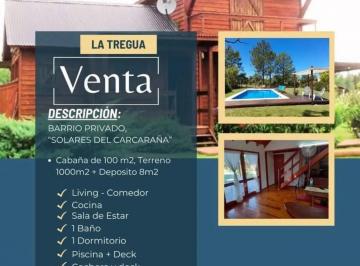 Casa de 4 ambientes, Oliveros · Casa Quinta en Barrio Privado Solares del Carcarañá Pileta Terreno 1000 m²