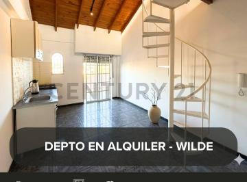 Departamento · 50m² · 3 Ambientes · Departamento en Alquiler 2 Dorm. en Wilde