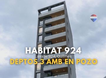 Departamento · 73m² · 3 Ambientes · Venta Depto 3 Amb en Quilmes Centro - Habitat 924