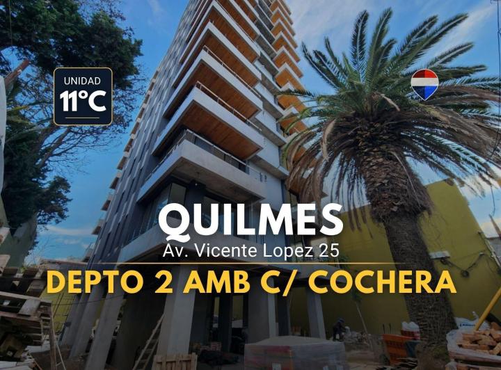 Departamento · 44m² · 2 Ambientes · 1 Cochera