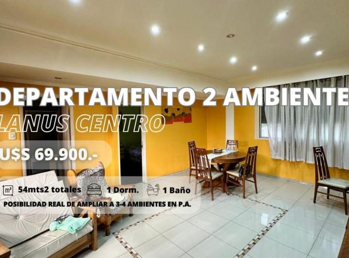 Departamento · 49m² · 2 Ambientes
