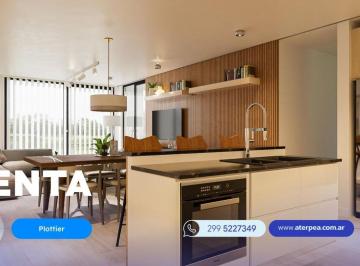 BAE-BAE-210_2 · Departamento 1 Dormitorio Canales de Plottier - 2 Ambientes con Patio, Parrilla y Cochera - 85 m²