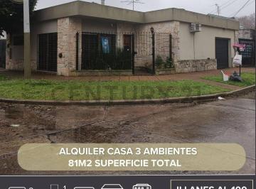 Casa · 197m² · 3 Ambientes · 1 Cochera · Alquiler Casa + Cochera Ezpeleta