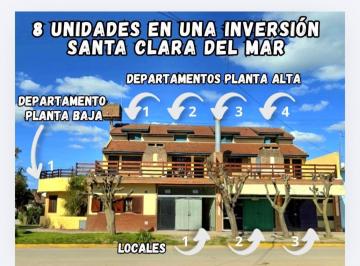 Imagen1 · 8 Unidades en Una Sola Inversión - Venta en Block Santa Clara del Mar - Sobre Av Principal - a