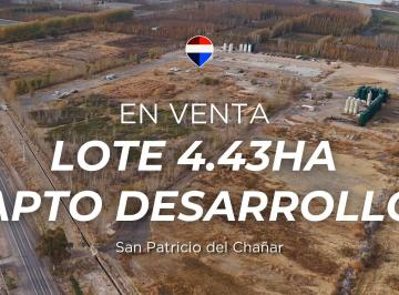 Terreno · 44300m² · Venta Lote 4.43 Has en Chañar Frente Ruta 7