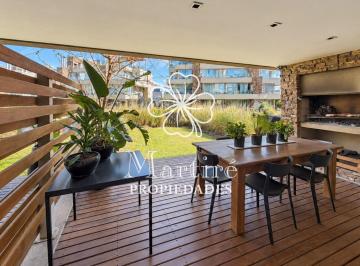 Departamento · 100m² · 4 Ambientes · 1 Cochera · Departamento Alquiler Nordelta 3 Ambientes Barrio Castaños Balcón Terraza Orientación Noreste