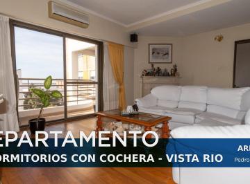 Departamento · 140m² · 6 Ambientes · 1 Cochera · Departamento en Venta Tres Dorm. Vista Rio