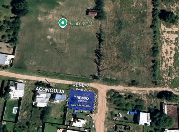 Terreno · 456m² · Se Vende Terreno 456 m² Zona Santa Rosa Valle Viejo