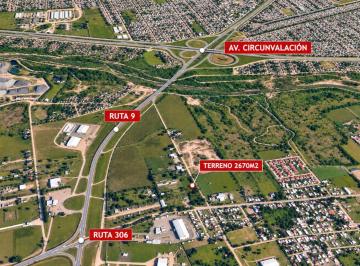 Terreno · 2670m² · Venta Terreno 2700 m² - Ruta 306 y Ruta 9 - Vallistos