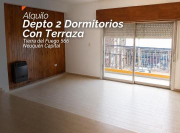 Departamento · 130m² · 5 Ambientes · Alquilo Dpto 2 Dorm. - Terraza con Parrilla - - Tierra del Fuego 566 - Neuquén Capital