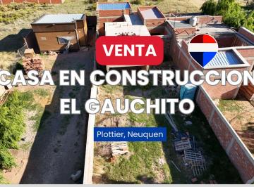 Casa · 80m² · 3 Ambientes · Venta Casa en Construccion El Gauchito Plottier