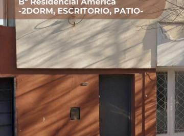 Departamento de 3 ambientes, Córdoba · Alquilo Departamento en Planta Alta - Bº Residencial América - Paysandú Nº 1118 - 2 Dorm, Escritorio