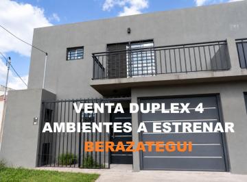 PH · 106m² · 4 Ambientes · 1 Cochera · Venta Duplex 4 Amb. a Estrenar Cochera - Berazategui