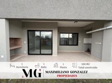 Departamento · 55m² · 2 Ambientes · 1 Cochera · Depto Alquiler - Ayres del Sur, Canning