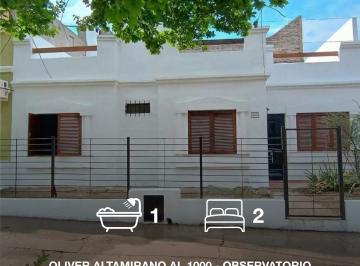 Casa de 3 ambientes, Córdoba · Casa en Alquiler 2 Dorm. en B° Observatorio