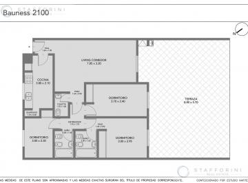 Departamento · 79m² · 4 Ambientes · 1 Cochera · Departamento de 4 Ambientes con Cochera, Baulera, Patio/balcon Terraza en Villa Urquiza