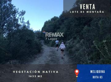 Terreno · 1622m² · Lote 1622 m² Meliquina - Fracción VIII.
