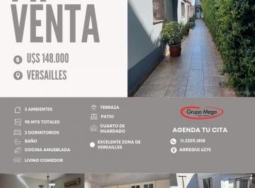 PH · 55m² · 3 Ambientes · PH 3 Amb con Patio y Terraza!
