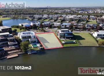 Terreno · 1012m² · Terreno a Lago en Virazon, Nordelta Al Lago, Orient Oeste