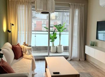 Departamento de 2 ambientes, Palermo · Palermo | 2 Ambientes Amoblado a Estrenar con Balcón, Pileta y Laundry