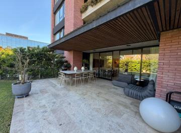 Departamento · 138m² · 5 Ambientes · 2 Cocheras · Alquiler Depto Pb con Jardín en Urbana Las Lomas
