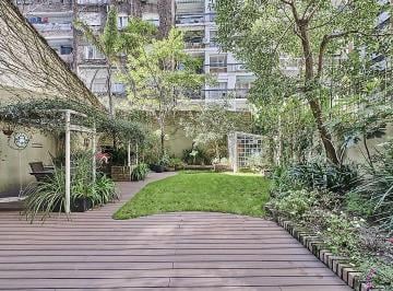 Departamento · 74m² · 3 Ambientes · 1 Cochera · Ortiz y Libertador. Jardín Propio. Dos Dorm.. Cochera. Palermo Chico