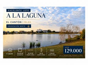 Terreno 815m² Venta El Cazador · Lote a La Laguna en El Cantón Islas