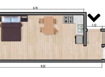 Departamento · 29m² · 1 Ambiente · Venta 1 Ambiente Piso 3 - 33 m² Villa Devoto