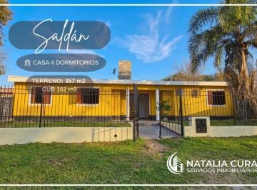 Casa · 162m² · 4 Dormitorios · Comoda Casa de 4 Dorm. en Venta - Saldan
