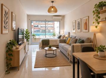 Departamento · 34m² · 1 Ambiente · Monoambiente en Villa Crespo con Balcón