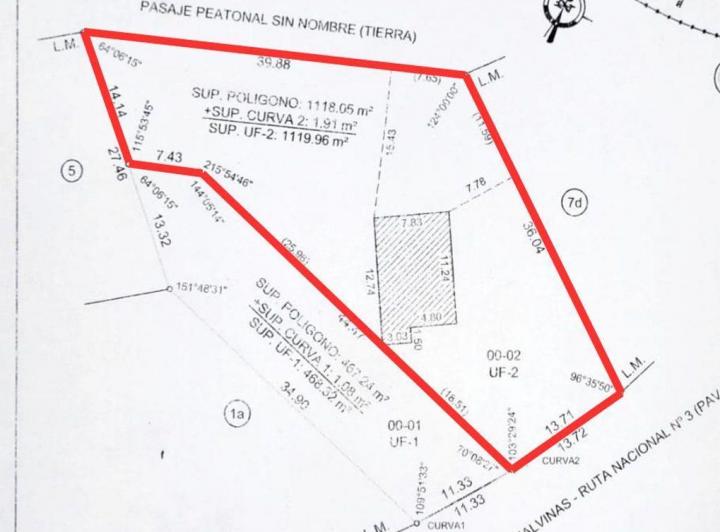 Terreno · 1119m²