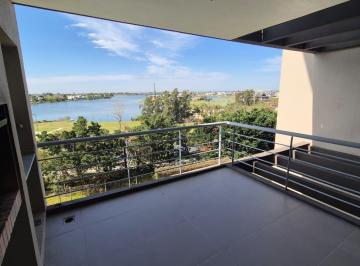 Departamento · 55m² · 2 Ambientes · 1 Cochera · Alquiler Anual | Vista a Laguna | Piscina, Balcon Terraza con Parrilla y Cochera Nordelta