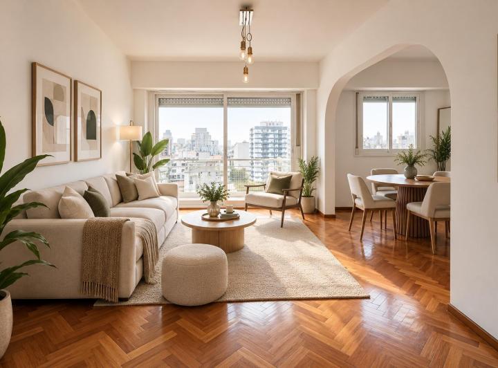 Departamento · 65m² · 3 Ambientes · 1 Cochera