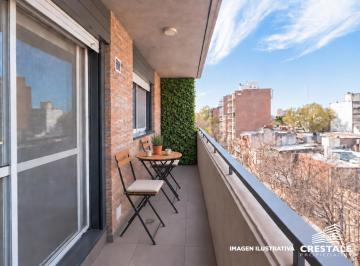 Departamento · 38m² · 2 Ambientes · Venta / Permuta - Departamento 1 Dormitorio con Balcón Corrido - Centro, Rosario.