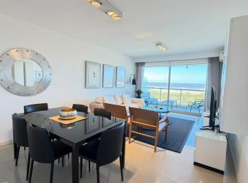 Departamento · 4 Ambientes · Apartamento en Alquiler Temporario Blue Marine | 3 Dorm. | Frente Al Mar | Playa Brava