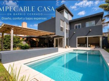 Casa · 169m² · 5 Ambientes · 4 Cocheras · Casa en Venta 3 Dorm., Piscina, Barrio Cerrado, /,maschwitz, Escobar, Gba Norte
