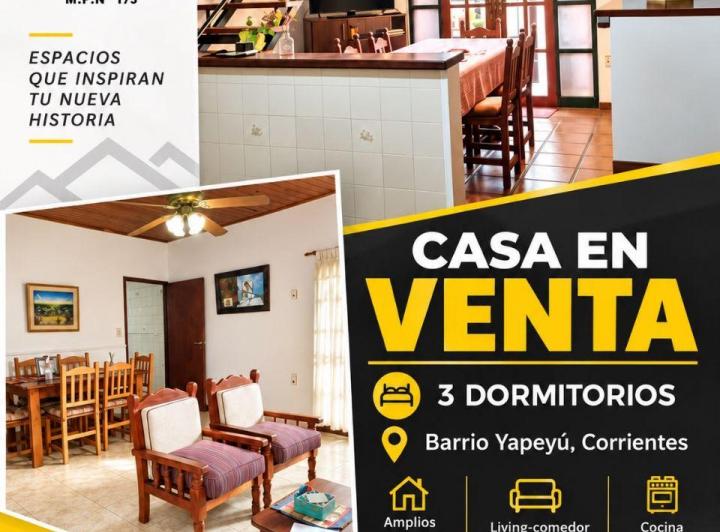 Casa · 150m² · 6 Ambientes · 1 Cochera