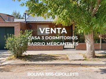Casa · 97m² · 3 Ambientes · 1 Cochera · Venta Casa Barrio Mercantiles Cipolletti
