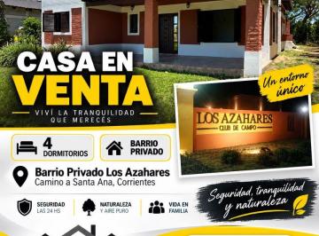 Casa de 6 ambientes, Santa Ana de los Huácaras · Casa en Venta Club de Campo Los Azahares
