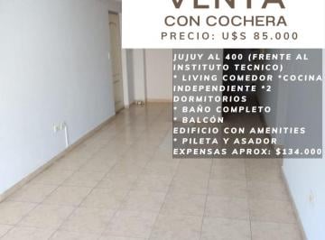 Departamento · 54m² · 3 Ambientes · 1 Cochera · Departamento con Cochera en Venta San Juan Al 400