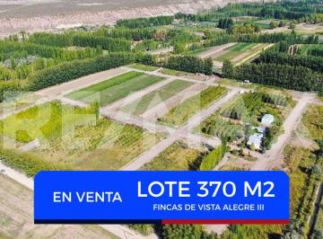 Terreno · 370m² · En Venta Lote Fincas de Vista Alegre