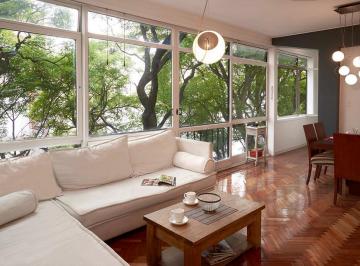 Departamento de 4 ambientes, Belgrano · Semipiso Amoblado en Belgrano – 3 Dorm. – Último Piso – Balcón – Súper Lum