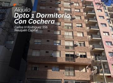 Departamento · 42m² · 2 Ambientes · 1 Cochera · Dpto en Alquiler - 1 Dormitorio con Cochera - Carlos H Rodriguez 556 - Neuquén Capital