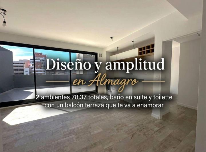Departamento · 44m² · 2 Ambientes