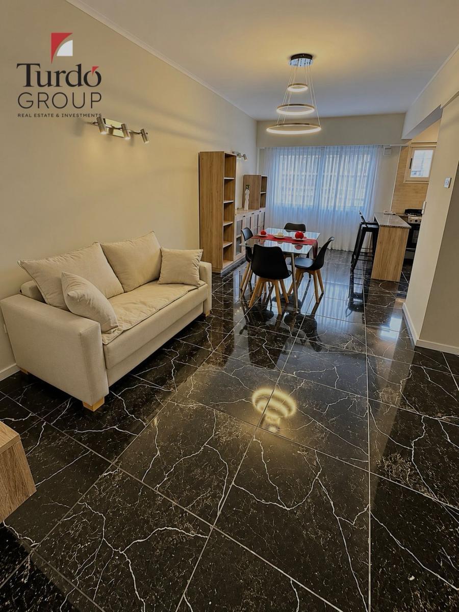 Depto 2 amb, 50m² en Centro