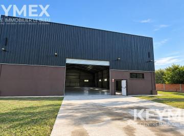 Bodega-Galpón · 800m² · Alquiler Nave Industrial a Estrenar 800 m² – Predio 3.750 m² – a 300 m de Ruta 25 – Pilar
