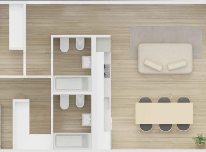Departamento · 75m² · 3 Ambientes